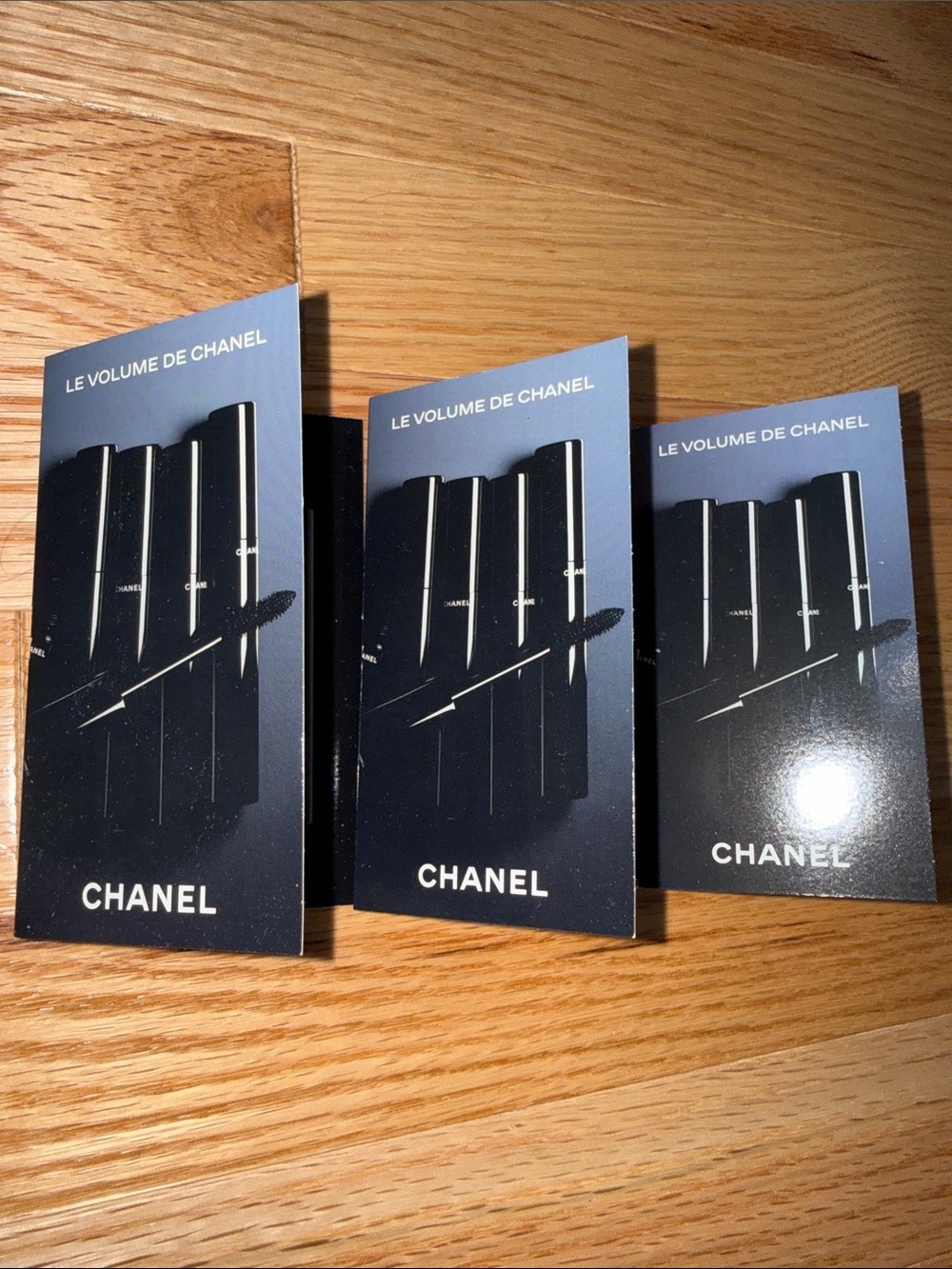 Chanel le volume de Chanel 3 pack of travel mascaras brand new